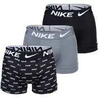 Nike Underwear Boxershorts grijs / zwart / wit