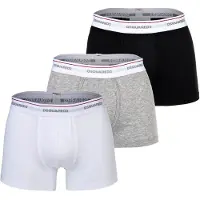Dsquared2 Boxershorts grijs / zwart / wit