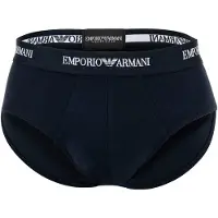 Emporio Armani Slip marine / wit