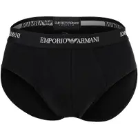 Emporio Armani Slip zwart / wit