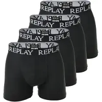 Replay Boxershorts zwart / wit