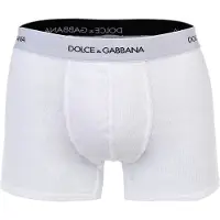 Dolce&Gabbana Boxershorts lichtgrijs / zwart / white denim