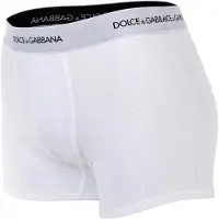 Dolce&Gabbana Boxershorts lichtgrijs / zwart / white denim