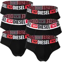 Diesel Slip rood / zwart / wit