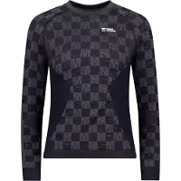 Mons Royale Dames T-shirt lange mouwen merino wol Ascender | Maat L