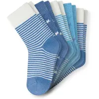 Schiesser Sokken 'Stars' blauw / wit