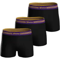 NFL Boxershorts 'Minnesota Vikings' geel / lila / zwart