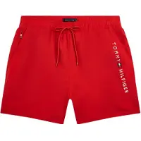 Tommy Hilfiger Underwear Zwemshorts navy / kersrood / wit