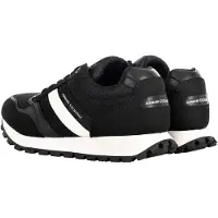 Armani Exchange Sneakers laag zwart / wit