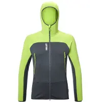 Millet - Fusion Grid Hoodie - Fleecevest L, groen