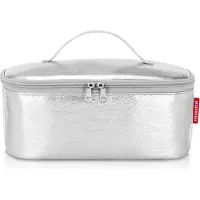 Reisenthel Coolerbag M Pocket Koeltas - 4,5L - Silver Crackle Zilver