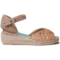 Toni pons Bruna-co Esparto Sleehak Sandalen
