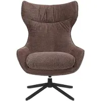 Starfurn Fauteuil Olivia - Paars Stof - 77x85x108cm