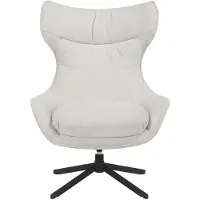 Starfurn Fauteuil Olivia - Off White Stof - 77x85x108cm
