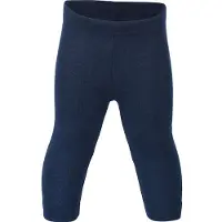 Engel - Baby-Leggings Feinripp - Merino-ondergoed 74/80, blauw