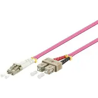 Dsit Glasvezelkabel LC-SC OM4 7m