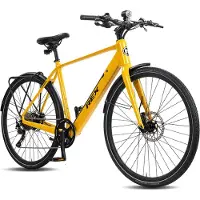 REX Carbon City Elektrische Fiets - 28 inch elektrische fiets unisex- stadsfiets - Achtermotor 250W - SHIMANO 10 Versnellingen - voor dames en heren