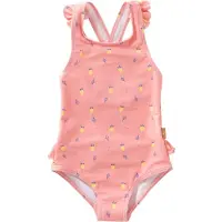Fresk [Badpakken] 98 -Zwemkleding met UV-bescherming UPF 50 - Sneldrogend - Tweedelig Zwempak - Bikiniset Meisjes - Roze - Summer Fruit