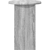 vidaXL Bijzettafel Grijs sonoma 50 x 39,5 x 55 cm Bewerkt hout