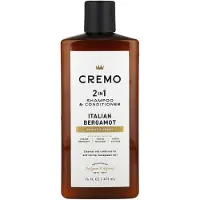 Cremo , 2 in 1 Shampoo & Conditioner, Italiaans Bergamot, 16 fl oz (473 ml)