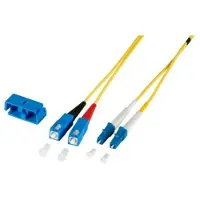 Danicom OS2 duplex glasvezel kabel LC-SC 0,50m