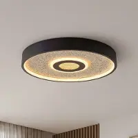 LumenXL Plafondlamp Deimos 3-staps dimbaar LED - zwart en beige