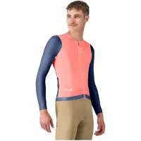 Castelli - Corretto L/S Jersey - Fietsshirt L, meerkleurig
