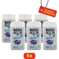 Le Petit Marseillais - extra zachte douchecrème - hydraterend - 6x - Voordeelverpakking!