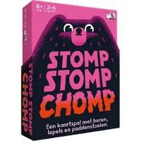 Asmodee Stomp Stomp Chomp – Spannend & Actievol Bordspel voor het Hele Gezin