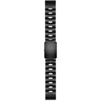 INF QuickFit Titaniumstalen Horlogeband compatibel met Garmin Fenix 7/6X Pro - Vouwsluiting, Meerdere Kleuren