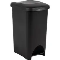Addis Pedaalemmer - prullenbak - afvalbak - 40 liter – Voetpedaal - Zwart