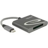 DeLOCK USB Cardreader met USB-C connector en 1 kaartsleuf - voor XQD - USB3.0