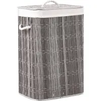 Beliani TRANCURA - Wasmand - Grijs - 72 l - Polyester