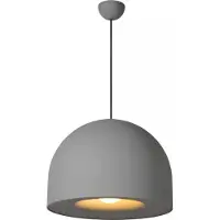Lucide AKRON - Hanglamp - Ø 50 cm - 1xE27 - Grijs