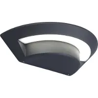 Elstead Lighting LED Wand Buitenlamp Kasper | 7W 3000K 360Lm 30 | Graphite