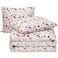 MOODIT Dekbedovertrek Odil Anette Bloom Paradise Katoen-240 x 200 / 220 cm | Lits-Jumeaux