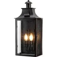 Elstead Lighting LED Wand Buitenlamp Kendal | 2X E14 Max 60W | IP44 | Dimbaar | Old Bronze