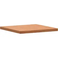 vidaXL Tafelblad vierkant 70x70x4 cm massief beukenhout