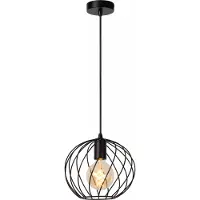Lucide Hanglamp Danza Ø 25cm zwart