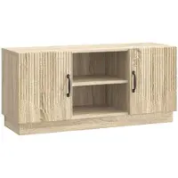 vidaXL TV Kast Sonoma Eiken 102 x 34,5 x 47 cm Bewerkt hout