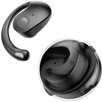 Unico OWS Premium Sport Oordopjes – Deep Bass & Hi-Fi Stereo – Luxe Metalen Case – Bluetooth 5.3 – Open-Ear – 30u Batterij – Zwart
