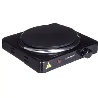 Esperanza EKH002K kookplaat Zwart Gesealde plaat 1 zone(s)