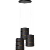 Lucide ROSAS - Hanglamp - Ø 43 cm - 3xE27 - Zwart