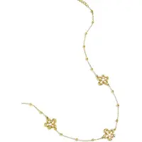 Yehwang Ketting met koraalvormige bloemen