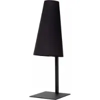 Lucide GREGORY - Tafellamp - 1xE27 - Zwart