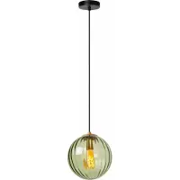 Lucide MONSARAZ - Hanglamp - Ø 25 cm - 1xE27 - Groen