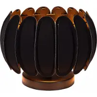 Lucide SPENCER - Tafellamp - Ø 30 cm - 1xE27 - Zwart