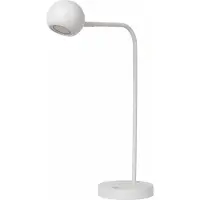 Lucide COMET - Oplaadbare Tafellamp - Accu/Batterij - LED Dimb. - 1x3W 2700K - Wit