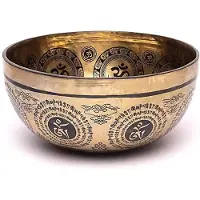 Phoenix Lasergegraveerde klankschaal Lakshmi - ±1400-1600 G; ±22-24 Cm - ±1400-1600 g ; ±22-24 cm