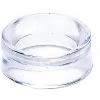 Phoenix Transparante standaard voor edelsteenbollen - pakket van 24 stuks - 1,5x0,6cm - 1.5x0.6cm